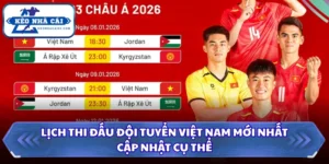 Lịch Thi Đấu Đội Tuyển Việt Nam Mới Nhất - Cập Nhật Cụ Thể 16 Lịch thi đấu đội tuyển việt nam