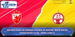 Soi kèo nhà cái Crvena Zvezda vs Hapoel Beer Sheva