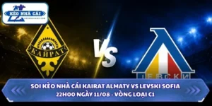 Soi kèo nhà cái Kairat Almaty vs Levski Sofia